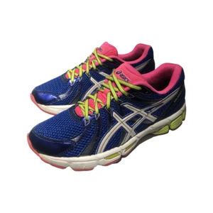Asics Gel-Exalt Laufschuh Damen Größe 9 Sneaker blau pink T379Q - Bild 1 von 8
