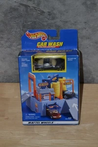 1998 Mattel HOT WHEELS Car Wash & Black Chevrolet Corvette 65784 New Selaed - Picture 1 of 2