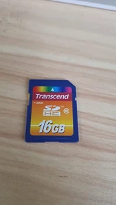 TRANSCEND 16GB Standard Full Size SDHC Memory Card for Camera Stick DSLR TRA19 - Picture 1 of 3