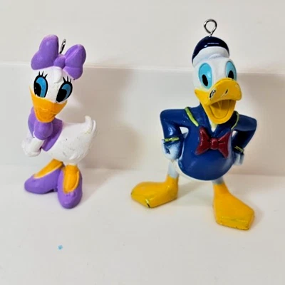 Disney Donald Duck & Daisy Duck Ornaments Lot of 2 - Image 1 of 4