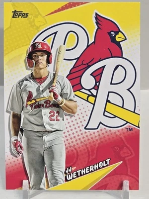 2025 Topps Pro Debut MiLB Stars #STAR-12 JJ Wetherholt Cardinals Insert - Image 1 of 2