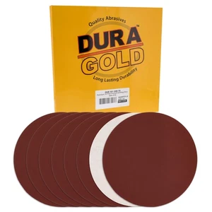 8 Each 10" 240 Grit PSA Sanding Discs, Aluminum Oxide Sandpaper, Drywall, Floor - Picture 1 of 5