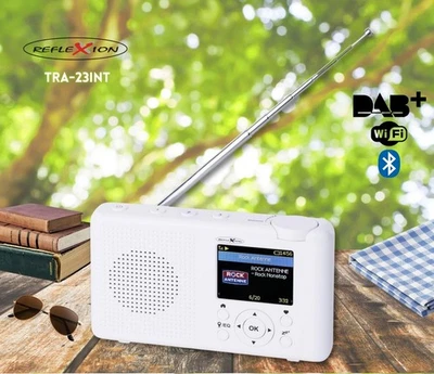 Reflexion TRA-23INT Tragbares Internet DAB+ Radio/UKW/RDS/Akku/Bluetooth/WLAN - Bild 1 von 4
