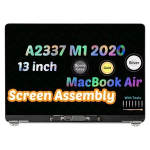 Nuevo conjunto de pantalla LCD OEM A2337 para Apple MacBook Air (M1,2020) gris espacial A+ - Imagen 1 de 10