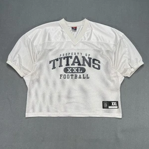 Reebok Practice Jersey White XXLarge NFL Tennessee Titans Football - Picture 1 of 7