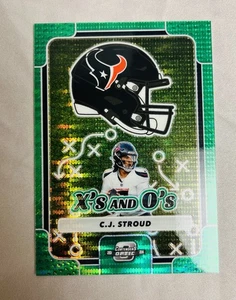 2024 Contenders Optic - CJ Stroud Xs And Os Pulsar Verde Prizm /30 🔥 - Foto 1 di 3