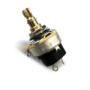 Gibson 500K OHM Audio Taper Gegentakt Potentiometer (kurzschaft) - Bild 1 von 1
