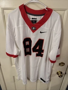 Nike Georgia Football Replica Ladd McConkey Jersey #84 Sz 2XL NCAA - Picture 1 of 8