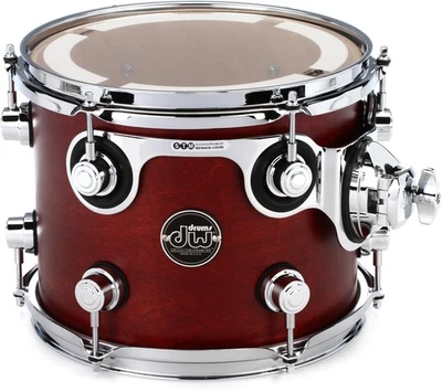 DW Performance Series Mounted Tom - 8" x 10" Tobacco Satin Oil - Image 1 of 4