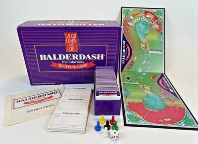 Juego de Mesa Balderdash - Edición Vintage Original 1984 - Juego de Faroles - Completo Foto 1 de 4