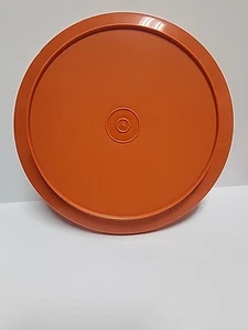 Tupperware Replacement Lid 1207-14 Orange Harvest Color Seal-N-Serve - Picture 1 of 5
