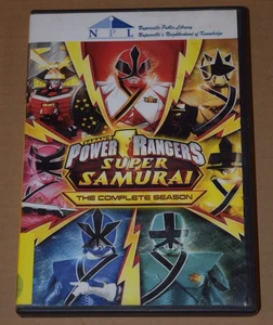 Saban's Power Rangers, Super Samurai Complete Season DVD Lionsgate 2012 3 Disc - Picture 1 of 6