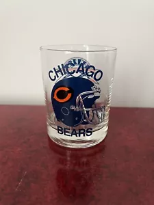 Chicago Bears 1985 1986 Super Bowl XX 12 Oz Libbey Rocks Glass Tumbler Whiskey - Picture 1 of 4