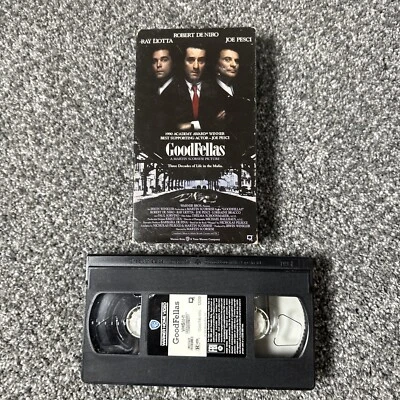 Goodfellas VHS 1990 Movie Martin Scorsese Lorraine Bracco Foto 1 de 4