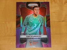 2018 Panini Prizm World Cup Purple Prizm #190 Kim Seunggyu 30/99