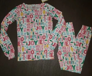 NEW GIRLS PJ PLACE SNUG FIT CHRISTMAS PAJAMAS SIZE 6X/7 - Picture 1 of 2
