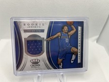 2018-19 Panini Crown Royale Rookie Jerseys Jalen Brunson #RJ-JBS Rookie RC