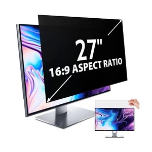 Peslv Computer Privacy Screen 27 Inch for 16:9 Widescreen Monitor, Removable ... - Picture 1 of 6