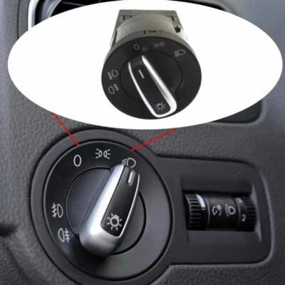 Headlight Control Switch For Vw Jetta Bora Golf MK4 Passat B5 Beetle 3BD941531 - Image 1 of 4