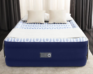 Queen 20" Airbed Blow Up Mattress Inflatable Air Bed Colchon Inflable Cama Queen