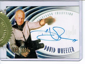 FARSCAPE STAFFEL ZWEI AUTOGRAMMKARTE A12 DAVID WHEELER ALS DURKA - Bild 1 von 1