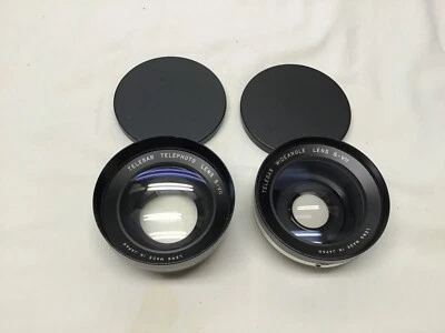 Telesar S-VII de colección - gran angular y teleobjetivo + tapas de lentes y estuche original Foto 1 de 4
