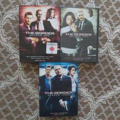 The Border - Complete - Seasons 1-3 (1 2 3) - DVD -  Canadian TV - Reg 2 - VGC - Image 1 of 4