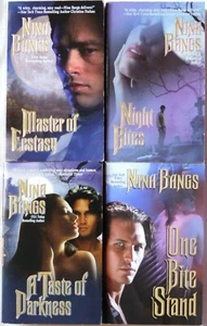 4 PBs NINA BANGS Complete MacKENZIE VAMPIRES Series OOP/HTF Paranormal VG $ CUT! - Picture 1 of 1