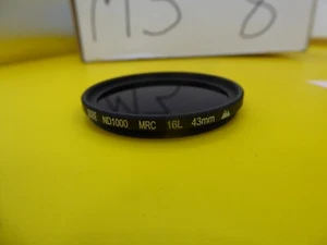 Gobe 43mm nd1000 ndx1000 nd1000x filter,  -  neutral density  MRC 16L  UNUSED - Picture 1 of 2