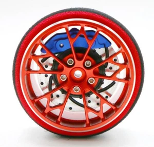 Aluminum hand wheel transmitter Metal hand wheel For Sanwa spektrum TX RC Car - Picture 1 of 13