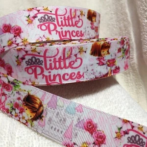 Princess 25mm Grosgrain Ribbon 3 Meter Length Hairbows Craft Scrapbooking - Picture 1 of 1