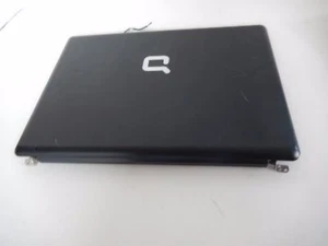 Compaq Presario F700 LCD Back Cover W Front Bezel Hinges 453525-001 442878-002 - Picture 1 of 2