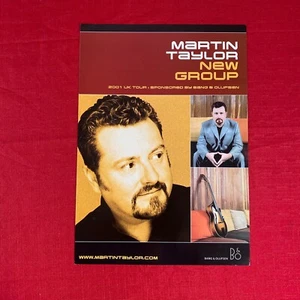 Martin Taylor New Group 2001 UK Tour Programme  - Picture 1 of 4