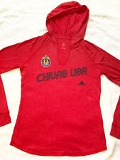 Adidas Women's Chivas USA Size M Hoodie Long Sleeve Made in Mexico 