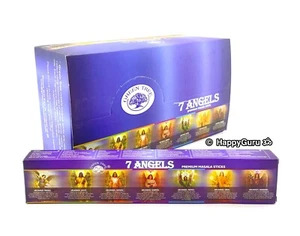 '7 Angels' SALE Green Tree Incense Sticks (15g x 12 Packets) 180g One Carton - Picture 1 of 3