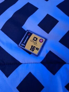 Vintage NIKON COOLPIX Lexar Memory Card 16MB 8x COMPACT FLASH - Picture 1 of 2