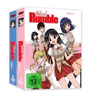 School Rumble - DVD-Box Vol. 1 + 2 Komplett-Set - Bild 1 von 4