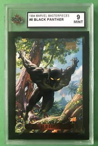 1994 Marvel Masterpieces #8 Black Panther KSA 9 MINT - Imagen 1 de 2