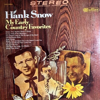 Hank Snow - SEALED My Early Country Favorites MINT VINYL Rolling Stones Williams - Image 1 of 4