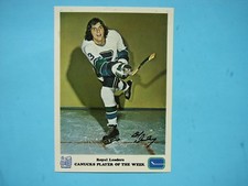 1973/74 ROYAL BANK LEADERS VANCOUVER CANUCKS HOCKEY PHOTO BOB DAILEY PH SHARP!!