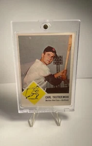 1963 Fleer Carl Yastrzemski #8 Boston Red Sox HOF Baseball Card - Picture 1 of 3