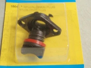 TAPÓN DE DRENAJE NAILON SEACHOICE 18641 1" AGUJERO BARCO negro plástico bote pequeño - Imagen 1 de 1