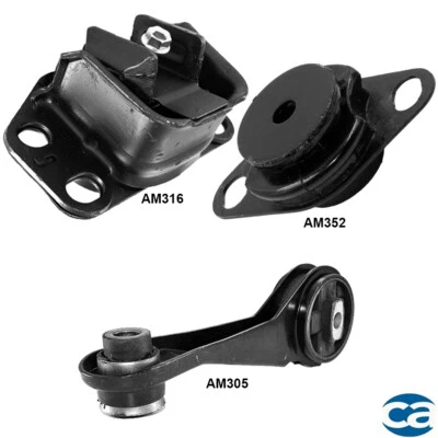 Engine Mounts & MAMUAL Trans Mount 3PCS for Renault Clio, Nissan Platina L4-1.6L - Image 1 of 4