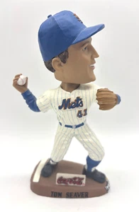 Tom Seaver Coca-Cola New York Mets Bobblehead MLB Béisbol 1992 SGA HOF Fox 43 - Imagen 1 de 5
