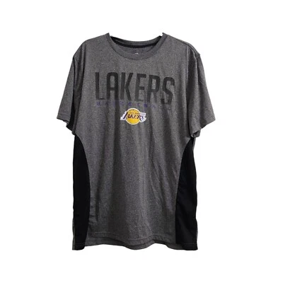 Los Angeles Lakers Shirt Mens XL UNK NBA Activewear Gray Short Sleeve Basketball - Image 1 of 4