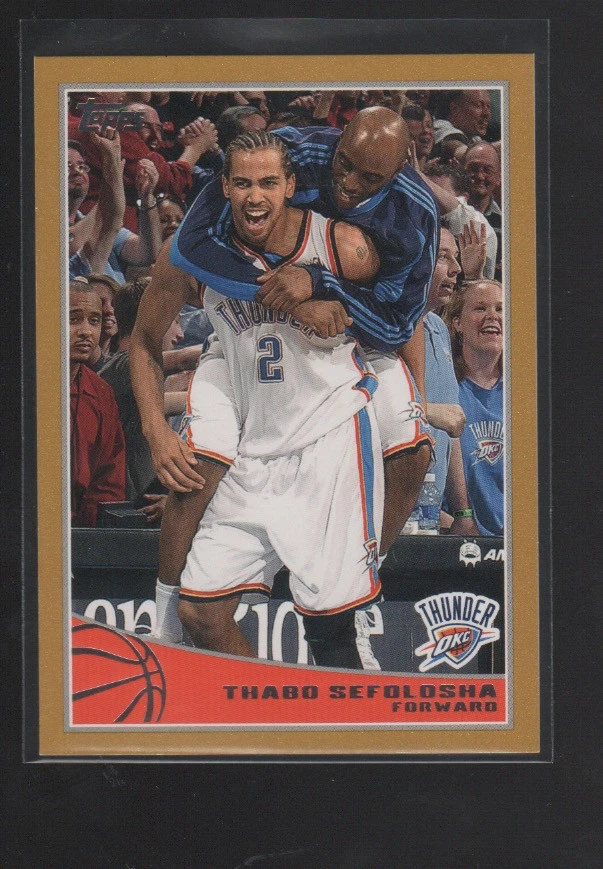 THABO SEFOLOSHA 2009-10 TOPPS GOLD CARD #214   /2009 - Image 1 of 1