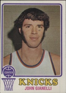 1973 Topps #162 John Gianelli - New York Knicks