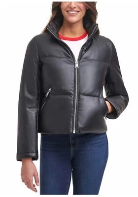 Chaqueta acolchada de cuero sintético para mujer Levi's Foto 1 de 3