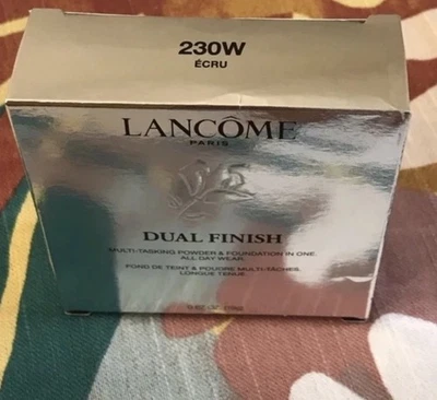 Lancome Dual Finish Multi-Tasking Powder Foundation 230W ECRU New - Image 1 of 4