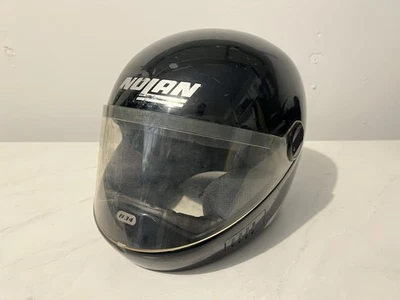 Casco integral Nolan N34 Integrale N34 negro - carreras con bolsa de transporte motocicleta Foto 1 de 4